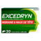 Excedryn Migraine et Meux de Tête 30 Comprimés