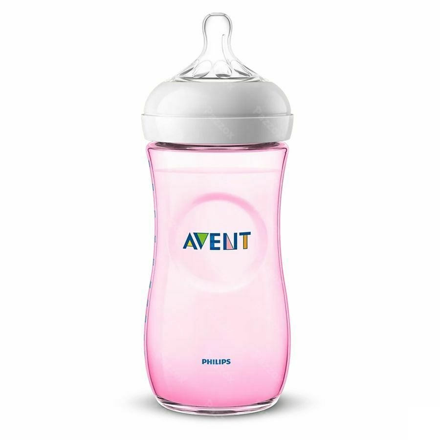 Philips Avent Natural 2.0 Biberon 260ml Rose SCF034/17