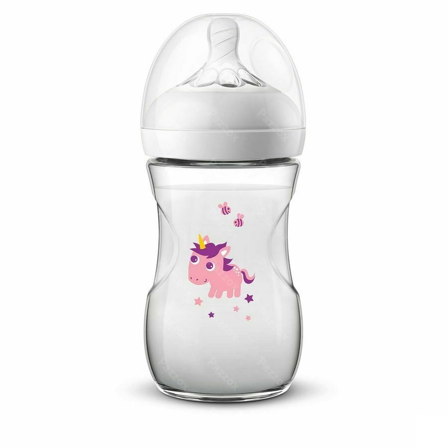 Philips Avent Natural 2.0 Biberon 260ml Unicorn SCF070/25