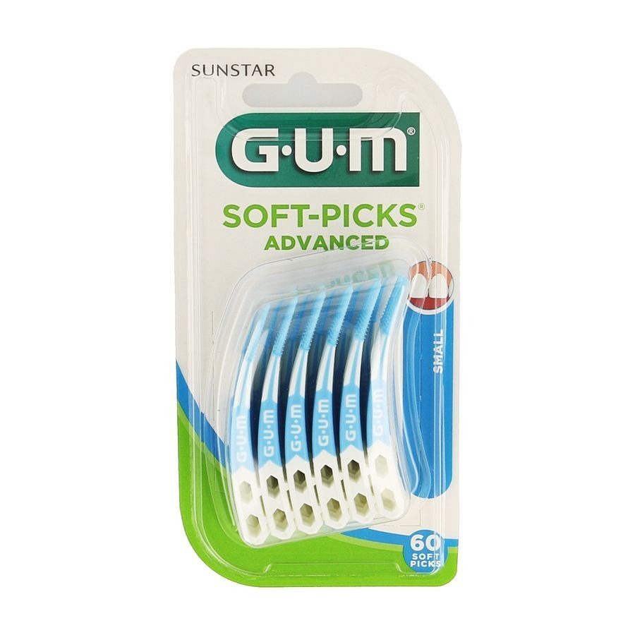 GUM SOFT PICKS ADVANCED SMALL 60 PC