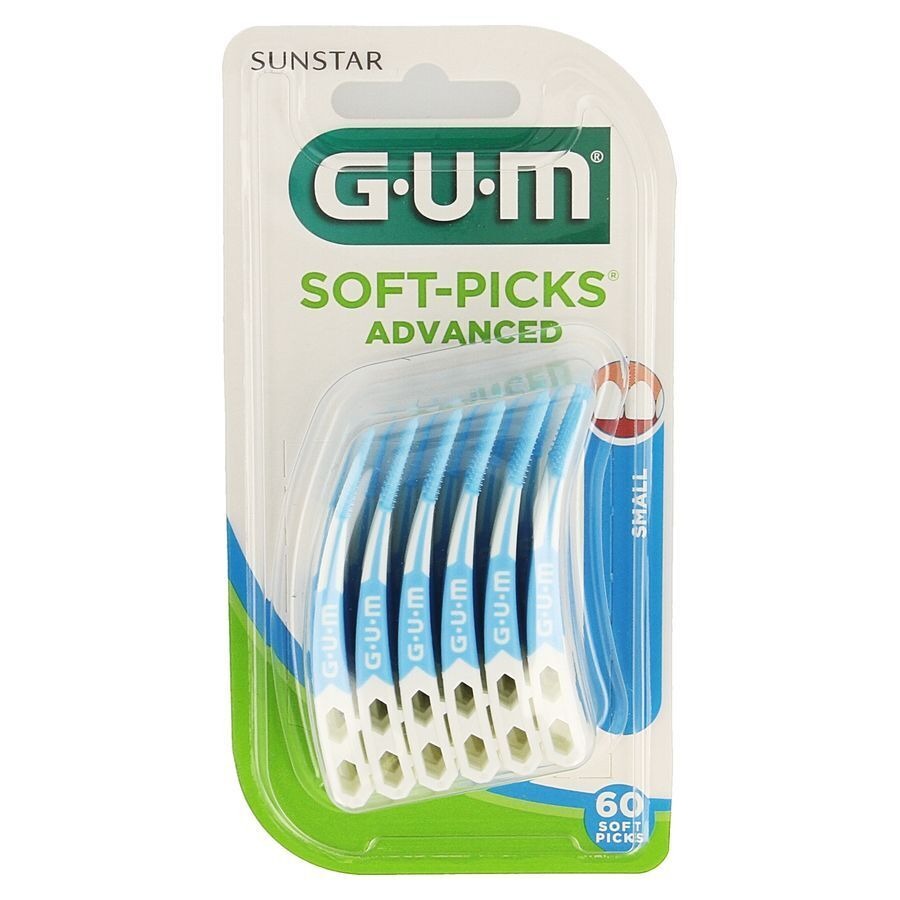 GUM SOFT PICKS ADVANCED SMALL 60 PC