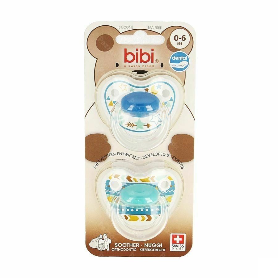 Bibi Sucette Happiness Duo Trends 0-6m