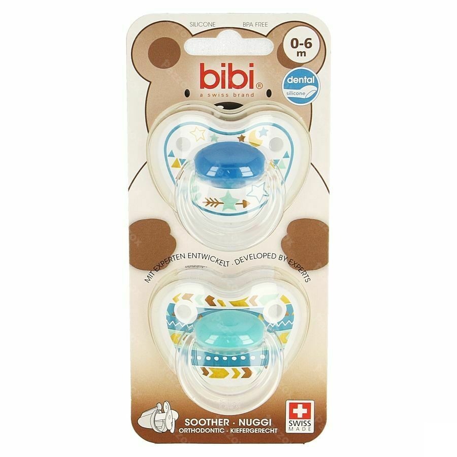 Bibi Sucette Happiness Duo Trends 0-6m