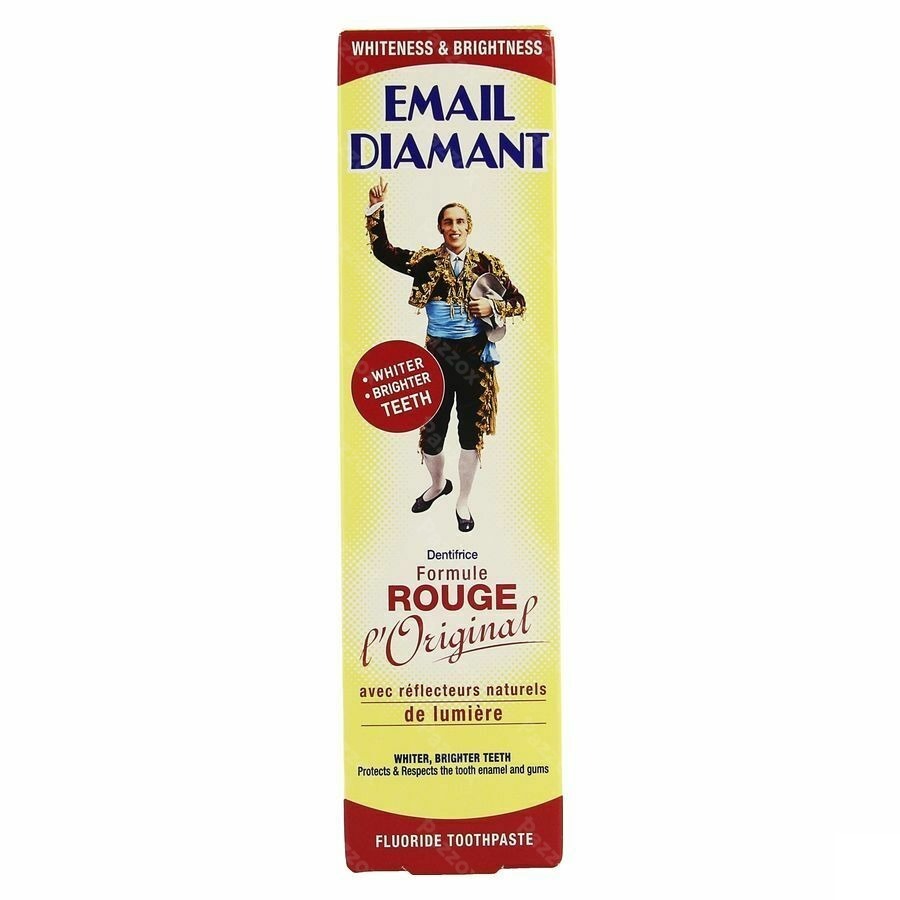 Email Diamant Dentirice Formule Rouge 75ml