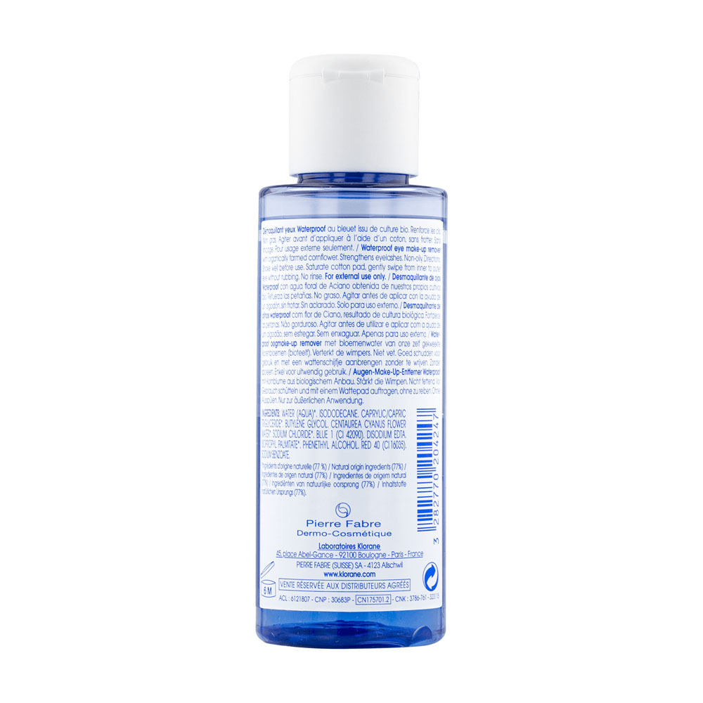 Klorane Visage Bleuet Demaquillant Wtp Fl 100ml