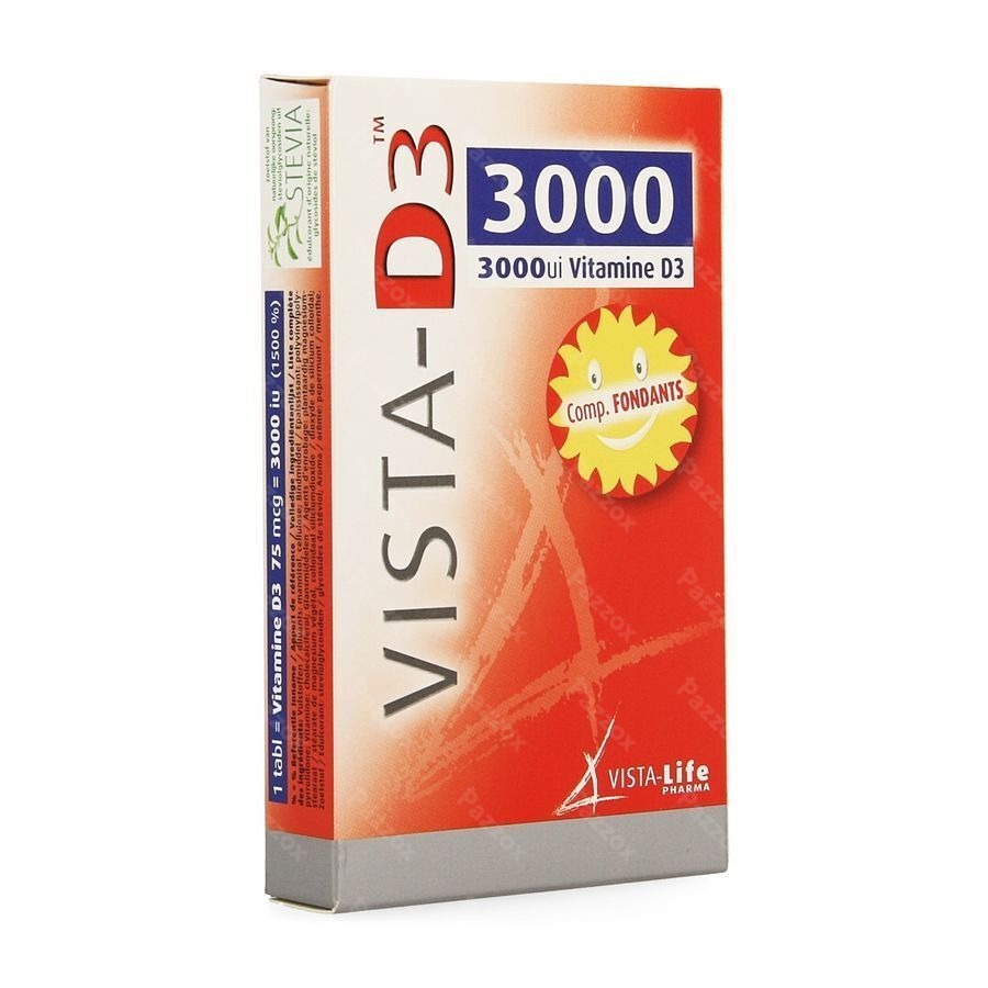 Vista-D3 3000 60 Comprimés Fondants