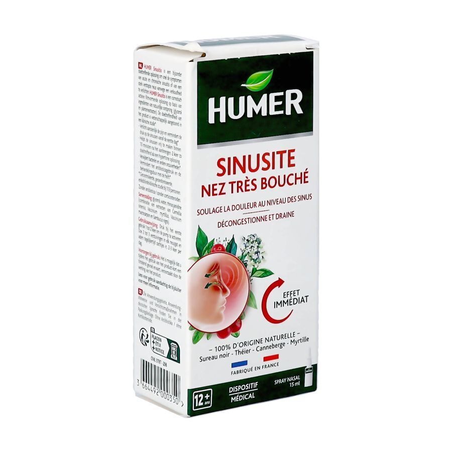 Humer Sinusite Spray Nasal 15ml