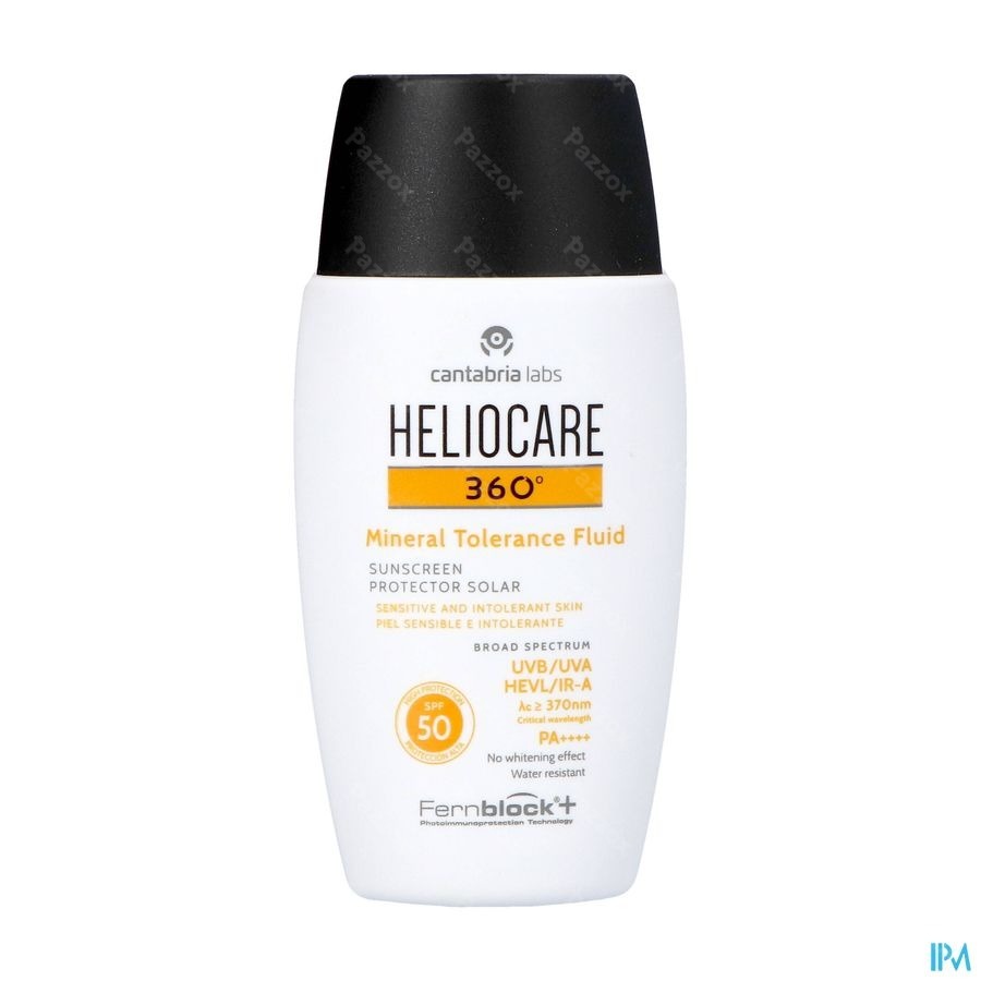 Heliocare 360° Mineral Tolerance Fluid Ip50 50ml