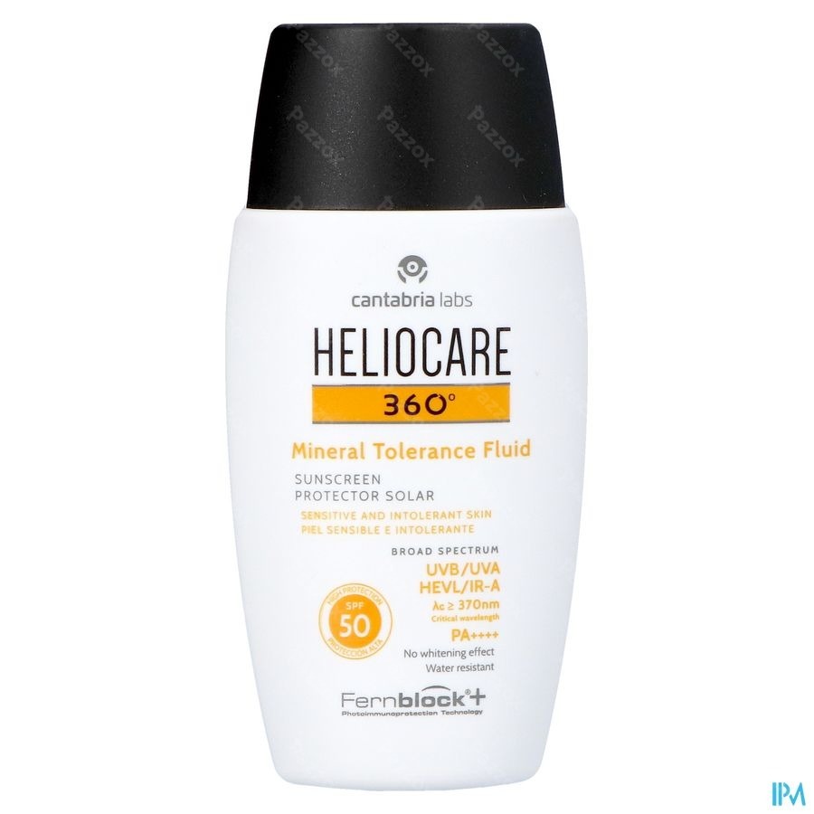 Heliocare 360° Mineral Tolerance Fluid Ip50 50ml