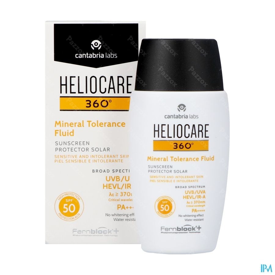 Heliocare 360° Mineral Tolerance Fluid Ip50 50ml