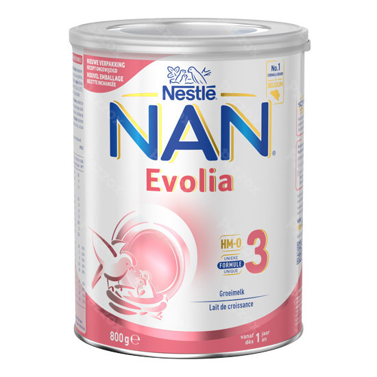 Nan Evolia 3 Lait de Croissance Bébé 1+ An 800g