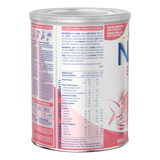 Nan Evolia 3 Lait de Croissance Bébé 1+ An 800g