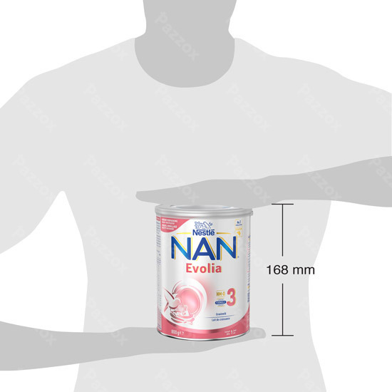 Nan Evolia 3 Lait de Croissance Bébé 1+ An 800g