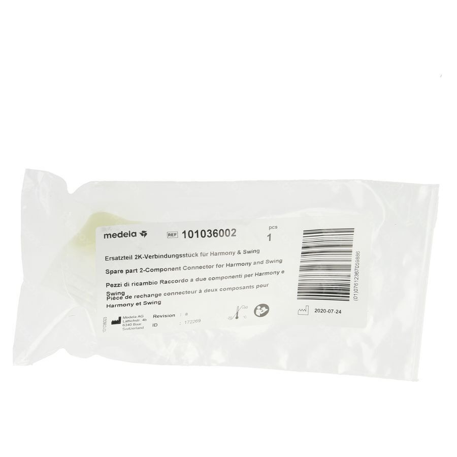 Medela Harmony+swing Connecteur 2 Composants