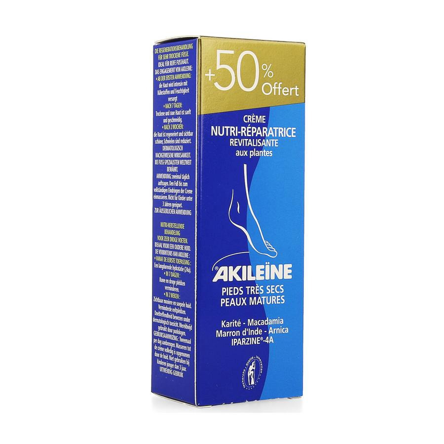 Akileine Cr Repar. Pieds Tres Secs 75ml Dore -50%