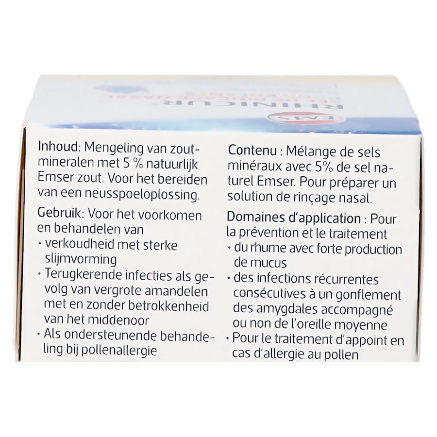 Rhinicur Sel Rincage Nasale Enfants Sach. 20x1,25g