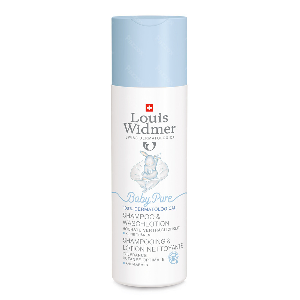 Louis Widmer Babypure Shampooing Et Lotion Nettoyante 200ml