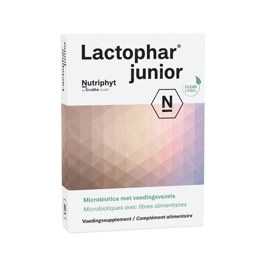 Nutriphyt Lactophar Junior 20 Gélules