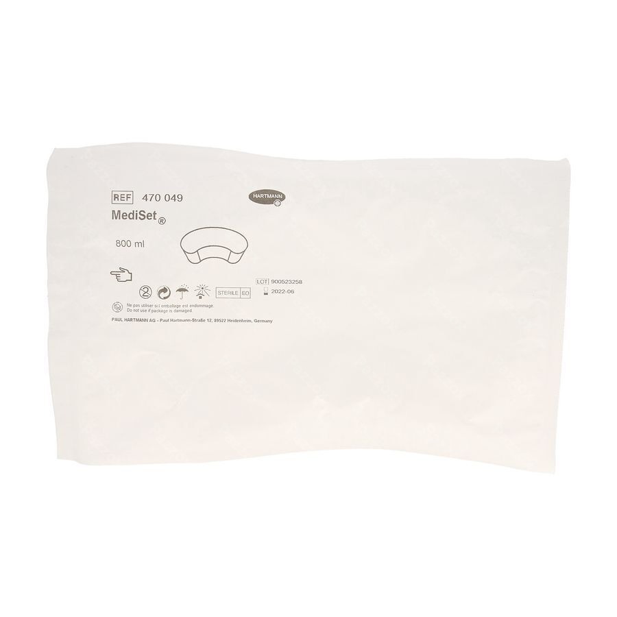 Bassin Réniforme 800ml 1 P/s