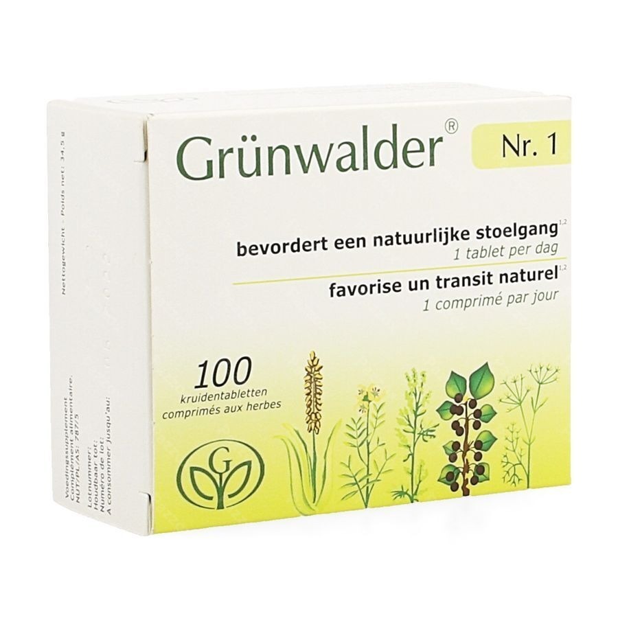 Grunwalder 1 Transit Intestinal Econ.pack Comp 100