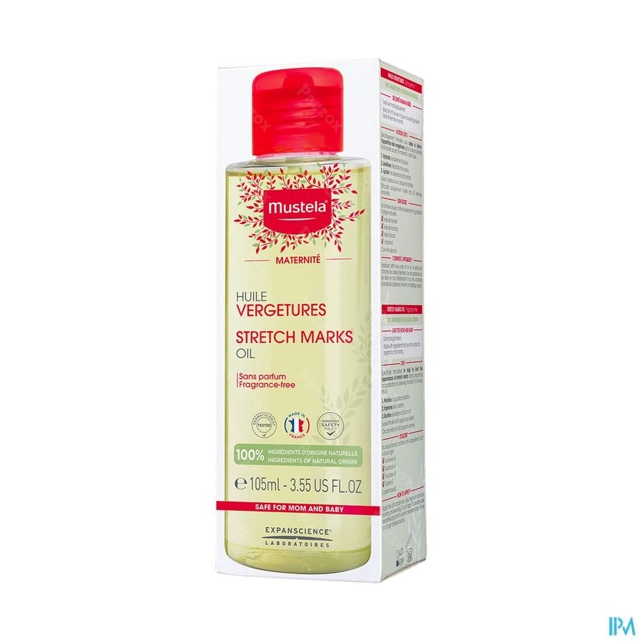 Mustela Mat Huile Vergetures 105ml