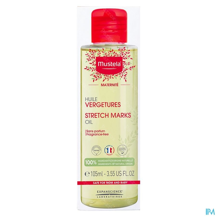 Mustela Mat Huile Vergetures 105ml