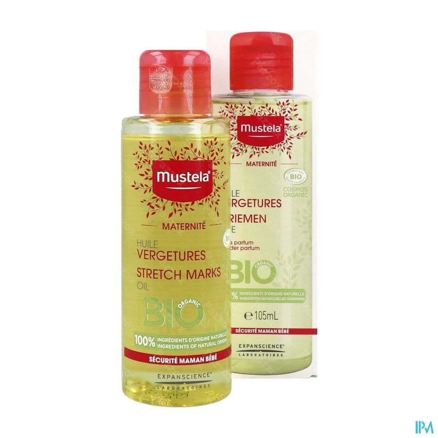 Mustela Mat Huile Vergetures 105ml