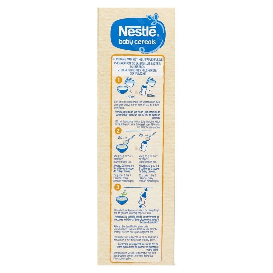 Nestle Baby Cereals Riz-Vanille Céréales Sans Gluten Bébé 6+ Mois 500g