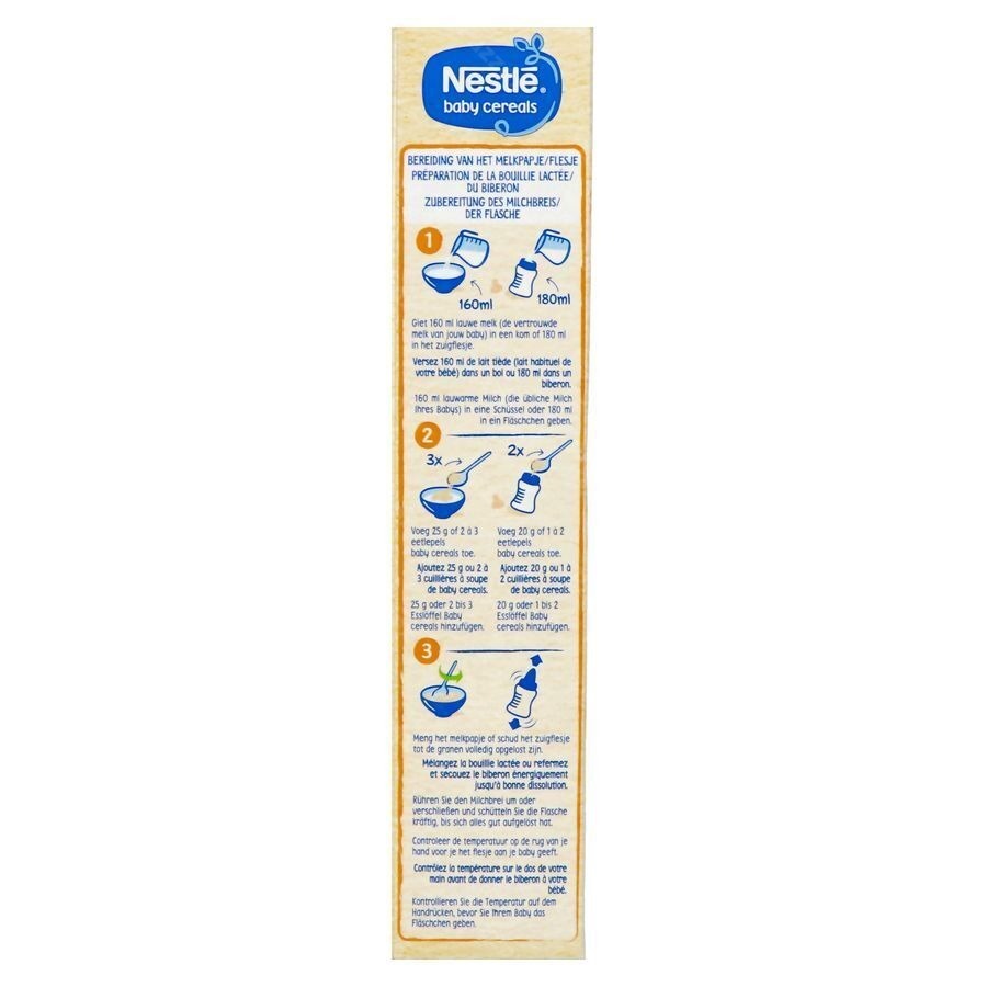Nestle Baby Cereals Riz-Vanille Céréales Sans Gluten Bébé 6+ Mois 250g