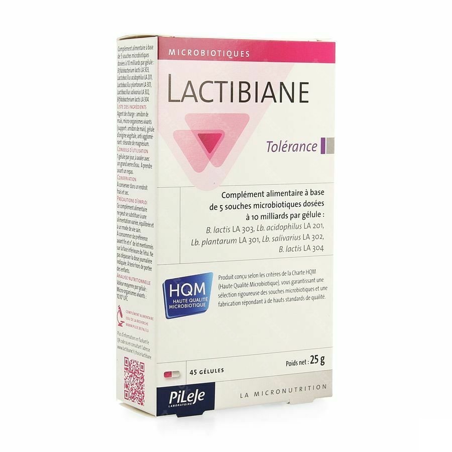 Lactibiane Tolerance 45 Gélules