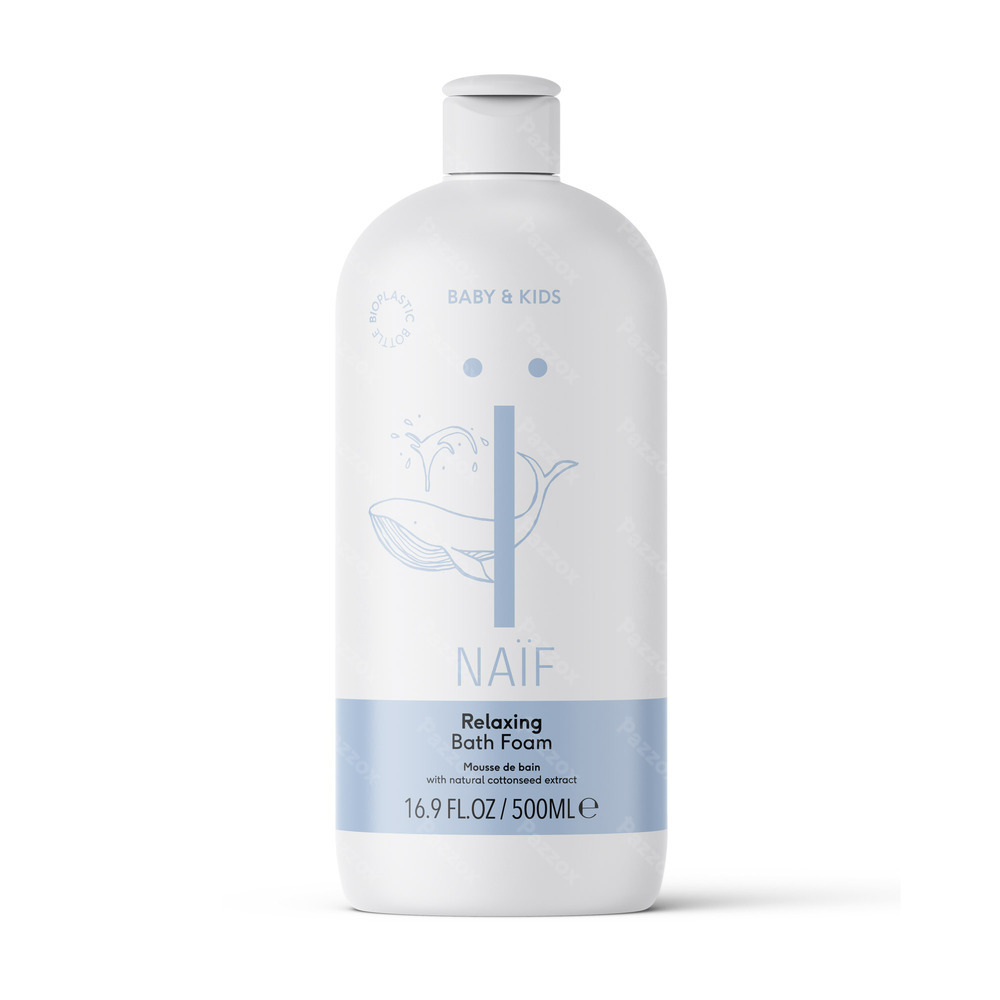Naïf Relaxing Mousse de Bain Bébés et Enfants 500ml