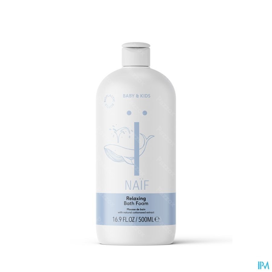 Naïf Relaxing Mousse de Bain Bébés et Enfants 500ml