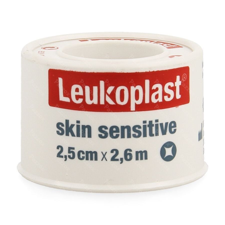 Leukoplast Skin Sensitive Fourreau 2,5cmx2,6m