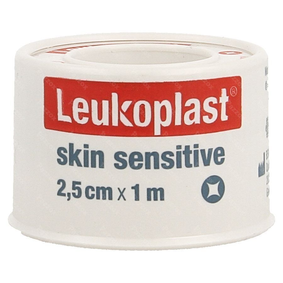 Leukoplast Skin Sensitive Flasque 2,5cmx1,0m