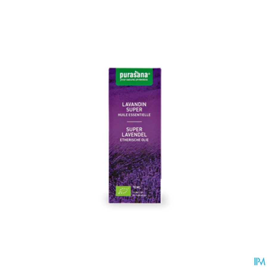 Purasana Essentielle Huile Lavendin Super 10ml