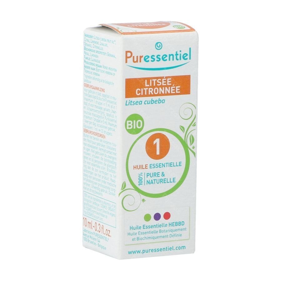 Puressentiel He Litsee Citronee Bio 10ml
