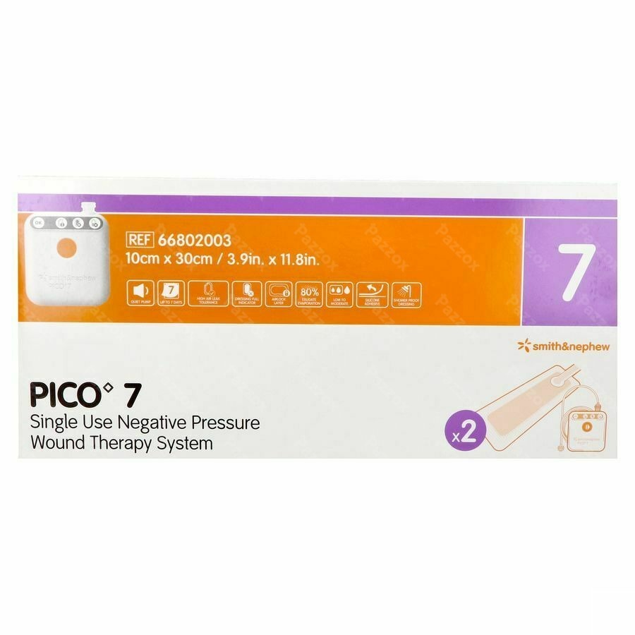 Pico 7 Pansement 10cm X 30cm 2 66802003