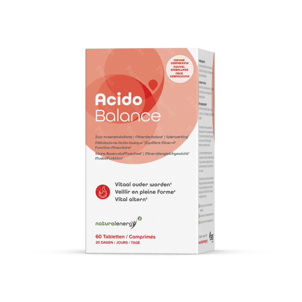 Natural Energy Acido Balance Comp 60