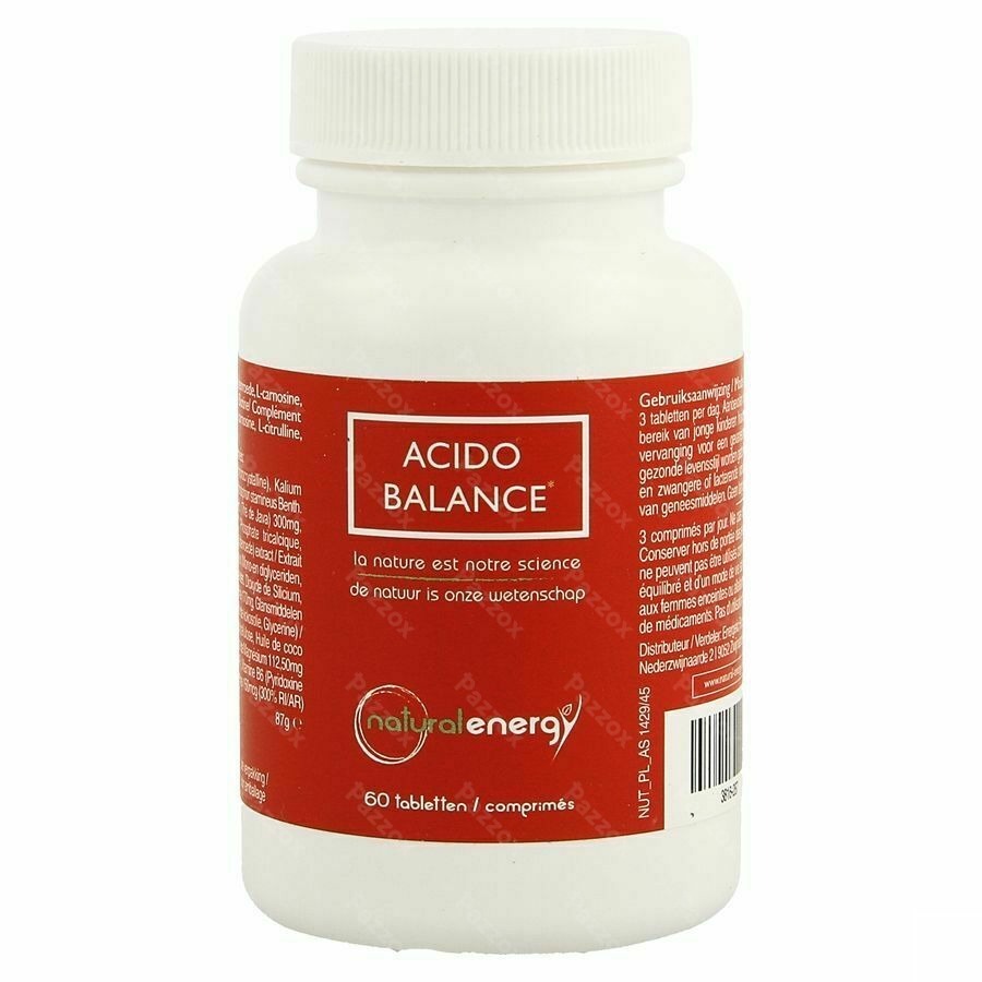 Natural Energy Acido Balance Comp 60