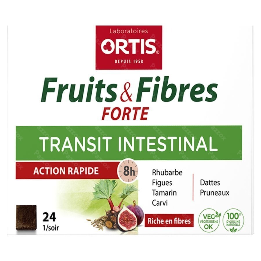 Ortis Fruits & Fibres Forte Cubes 24
