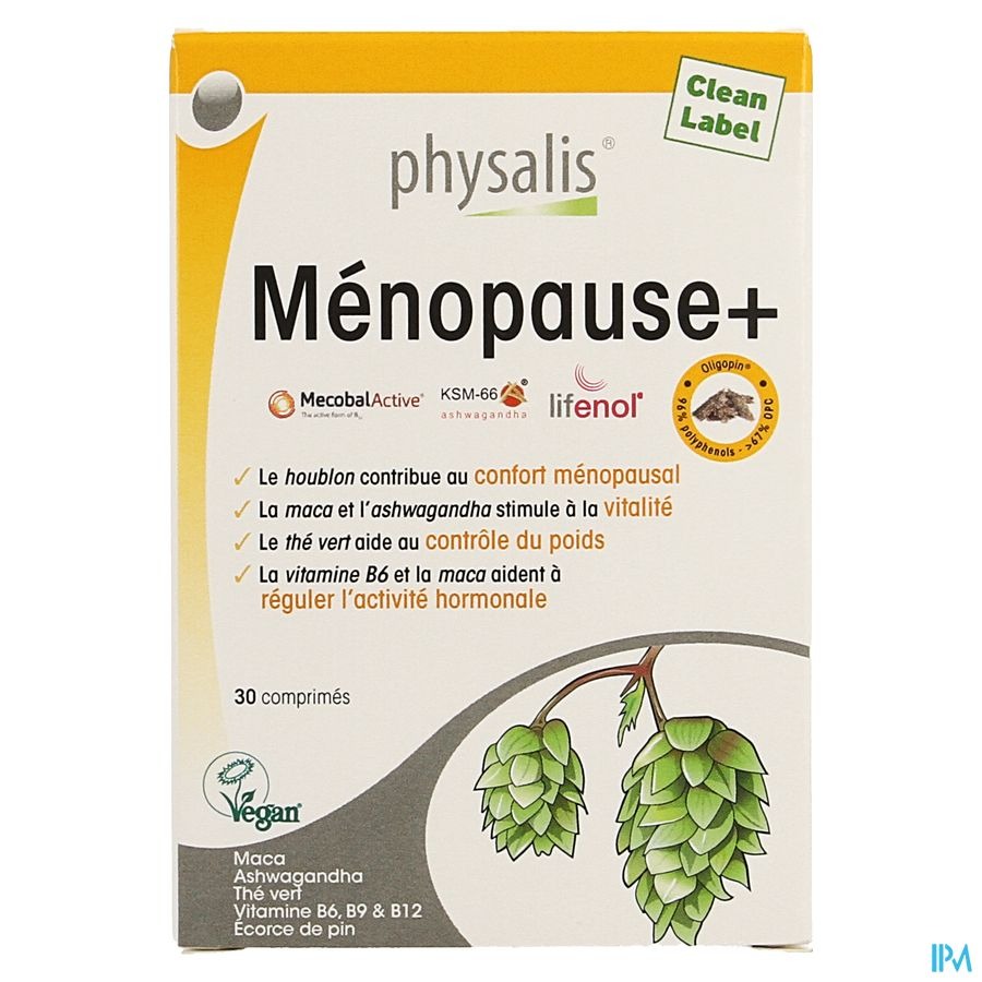 Physalis Menopause+ Comp 30