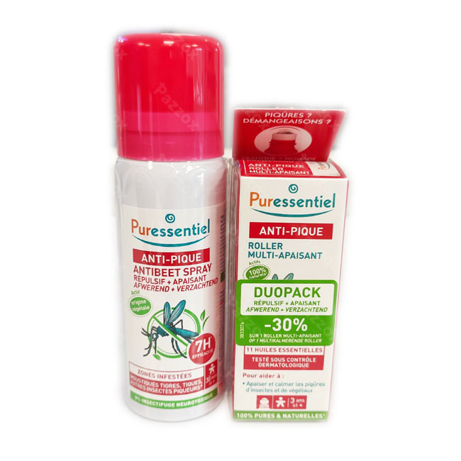 Puressentiel Anti-pique Spray + Roller Duopack