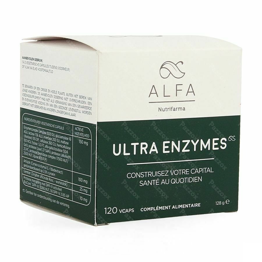 Alfa Ultra Enzymes V-caps 120