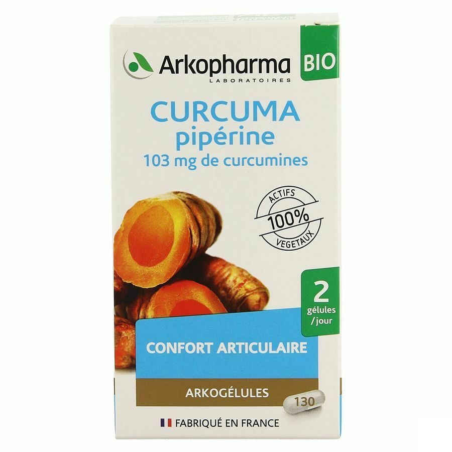 Arkogelules Curcuma Bio Caps 130