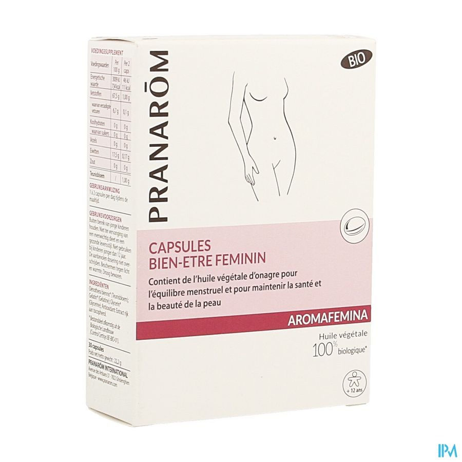 Pranarôm Bien-Etre Feminin 30 Capsules