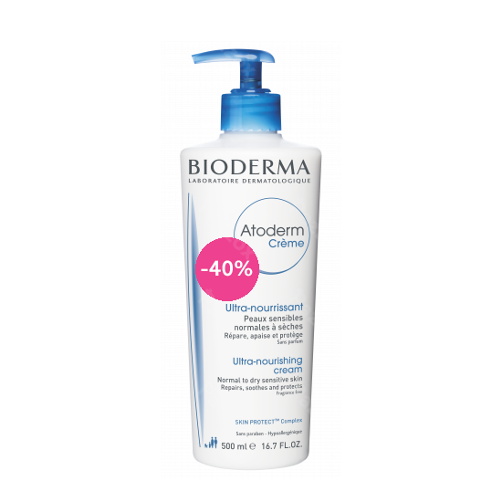 Bioderma Atoderm Creme 500ml Promo -40%