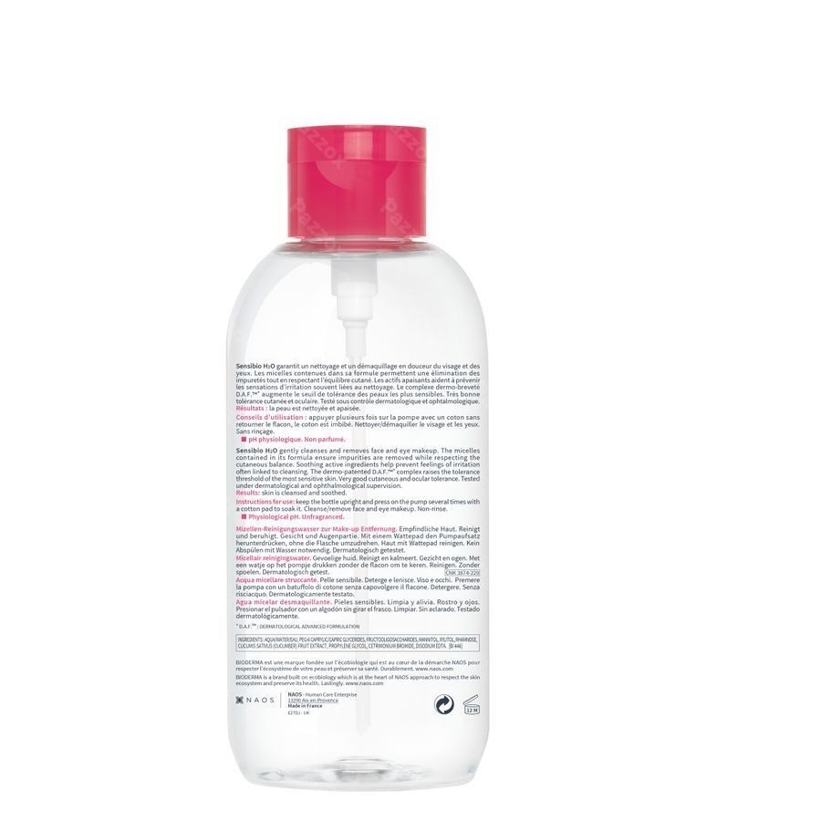 Bioderma Sensibio H2o Sol. Micel. 850ml