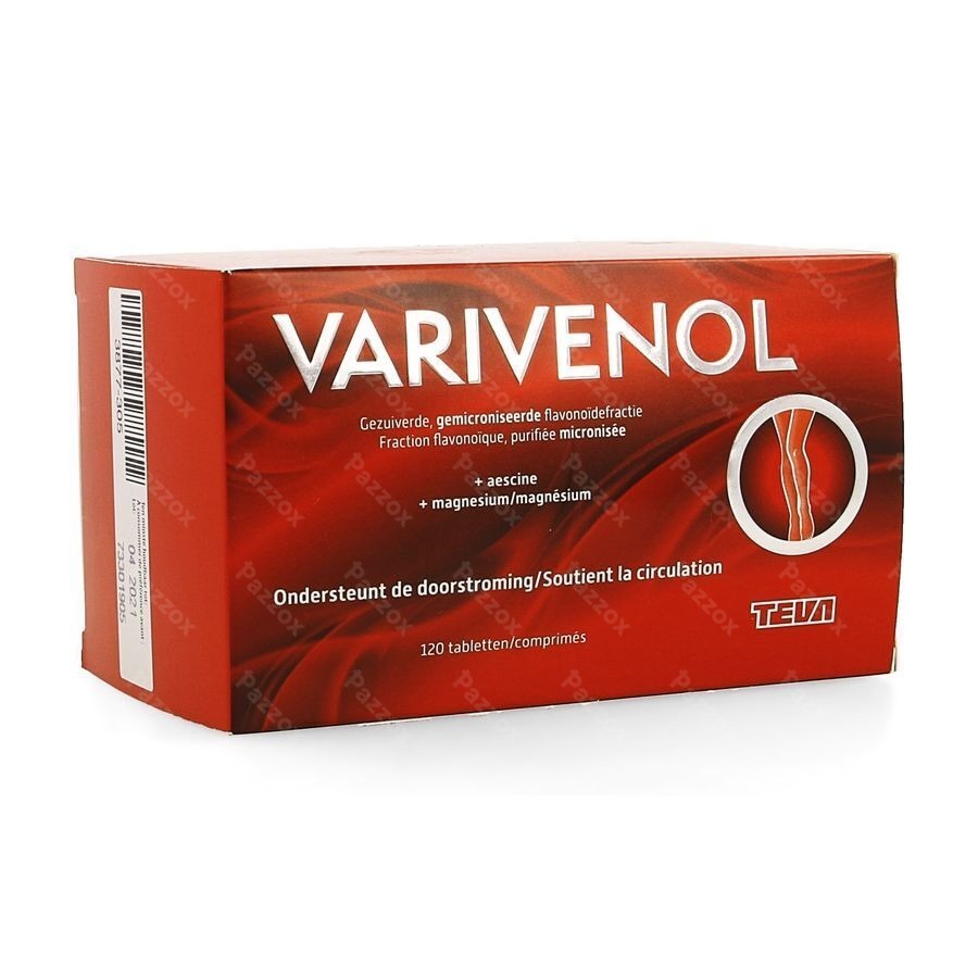 Varivenol 500mg Comp 120