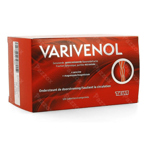Varivenol 500mg Comp 120