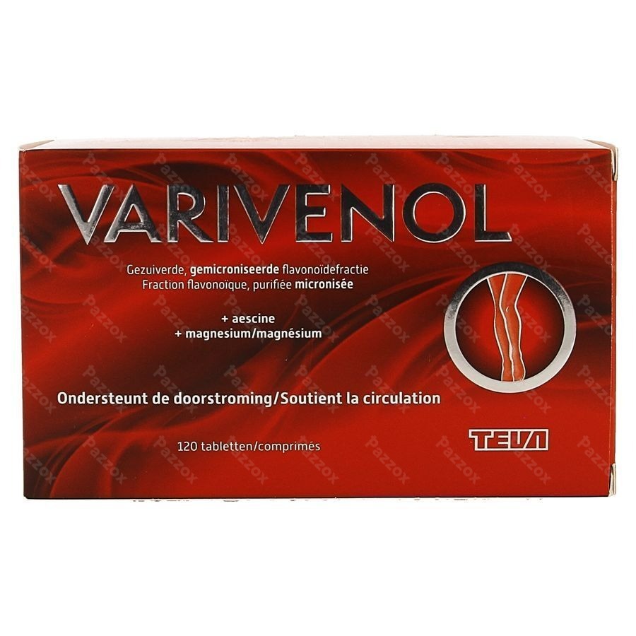 Varivenol 500mg Comp 120